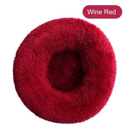 Soft Cozy Calming Anti Anxiety Sleeping Bed For Dogs And Cats