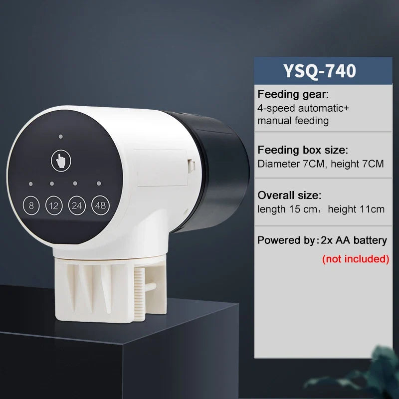 🛍️ Limited-Time Drop ⚡Automatic Aquarium Fish Feeder with Intelligent Timing Control