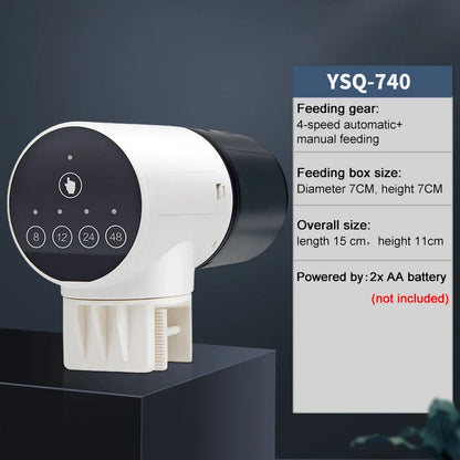 🛍️ Limited-Time Drop ⚡Automatic Aquarium Fish Feeder with Intelligent Timing Control