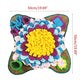 Pet Snuffle Mat Slow Feeding For Dogs Anti Choking Leak Food Training Pad