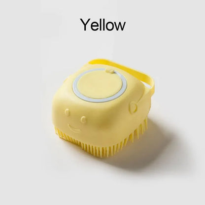 Soft Silicone Pet Grooming Bath Massage Gloves Gentle Cleaning Brush For Dogs And Cats