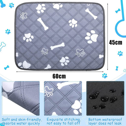 Reusable Absorbent Pet Pee Pad Mat For Dogs And Cats Indoor Training