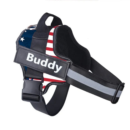 Adjustable Personalized Dog Harness Available For Dropshipping Worldwide Supply