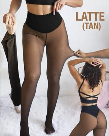 🔥Hot Sale 50% OFF!!⚡50K+ SOLD!❄️One-Seam The-original Magic Fleece Lined Leggings✨