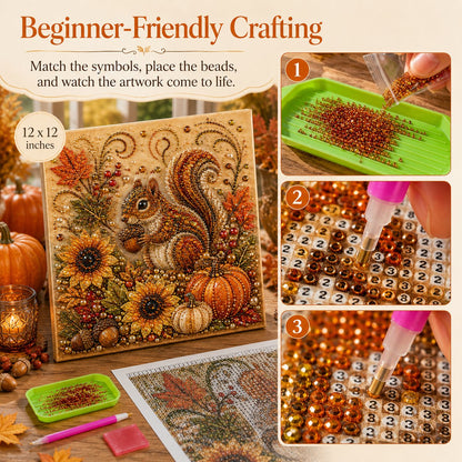 Autumn Pearl Painting Kit DIY Fall Home Art Craft