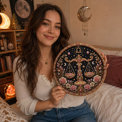 ⏳49% Discount Limited Time⏳3D Pearl 12 Zodiac Signs DIY Astrology Art Kit