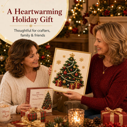 Framed Christmas Pearl Diamond DIY Art Kit
