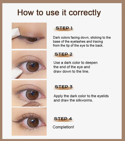 🥰OFERTA ESPECIAL 40% DE DESCUENTO🥰Sombra de Ojos en Barra Tricolor Degradado
