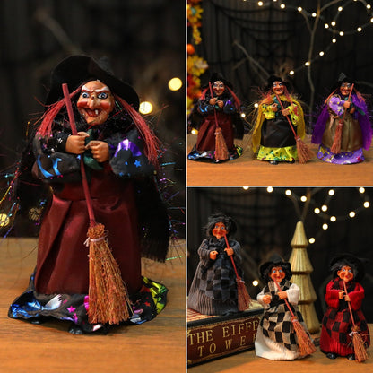 🧙🧹Halloween Witch Doll Statue Decor Desktop