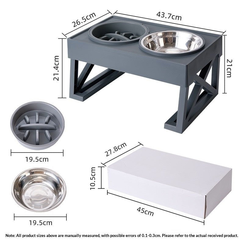Adjustable Elevated Pet Bowl