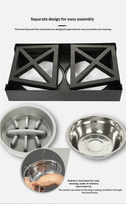 Adjustable Elevated Pet Bowl