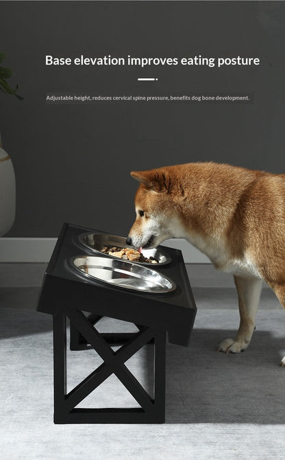 Adjustable Elevated Pet Bowl