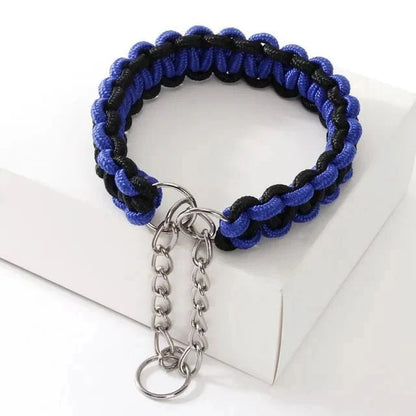 Adjustable Woven Nylon P-Chain for Dogs