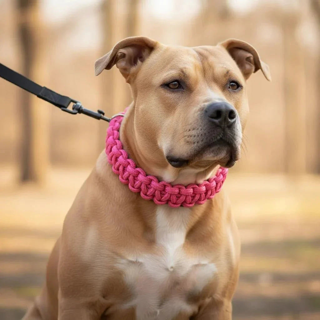 Adjustable Woven Nylon P-Chain for Dogs
