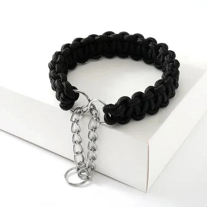 Adjustable Woven Nylon P-Chain for Dogs