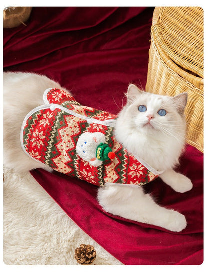 Adorable Winter 3D Bear Knit Sweater