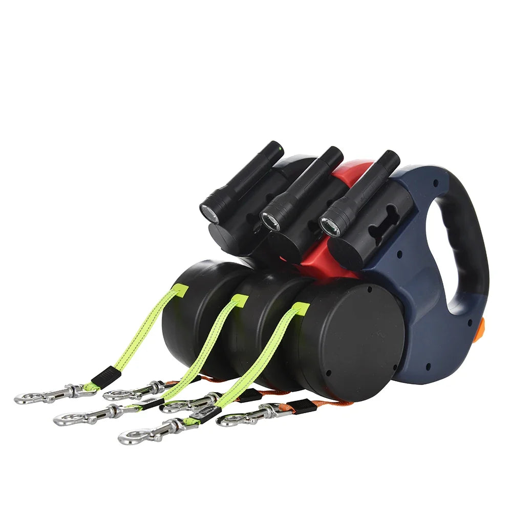 TrailGuard Retractable Dog Leash Safe Walking Lead For Outdoor Use