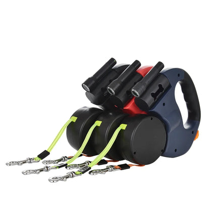 TrailGuard Retractable Dog Leash Safe Walking Lead For Outdoor Use