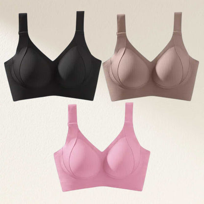 ⏰Last Day: Buy 1 Get 3🔥Comfortable Wireless Full Coverage Jelly Smoothing Super Bra 2.0👙 All-Day Comfort No More Sagging👍