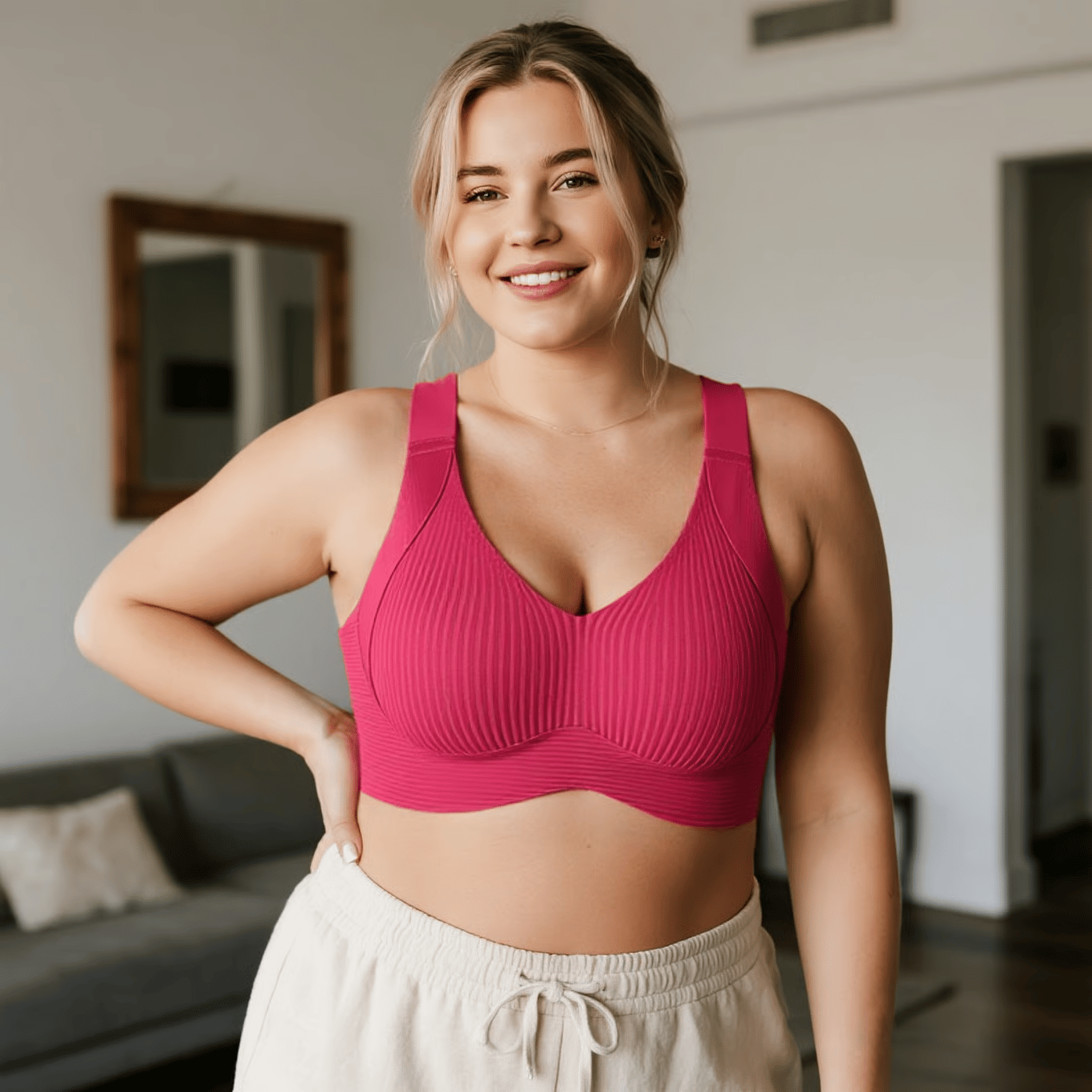⏰Last Day: Buy 1 Get 3🔥Comfortable Wireless Full Coverage Jelly Smoothing Super Bra 2.0👙 All-Day Comfort No More Sagging👍