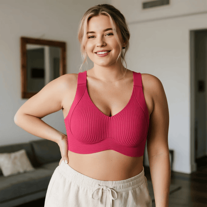 ⏰Last Day: Buy 1 Get 3🔥Comfortable Wireless Full Coverage Jelly Smoothing Super Bra 2.0👙 All-Day Comfort No More Sagging👍