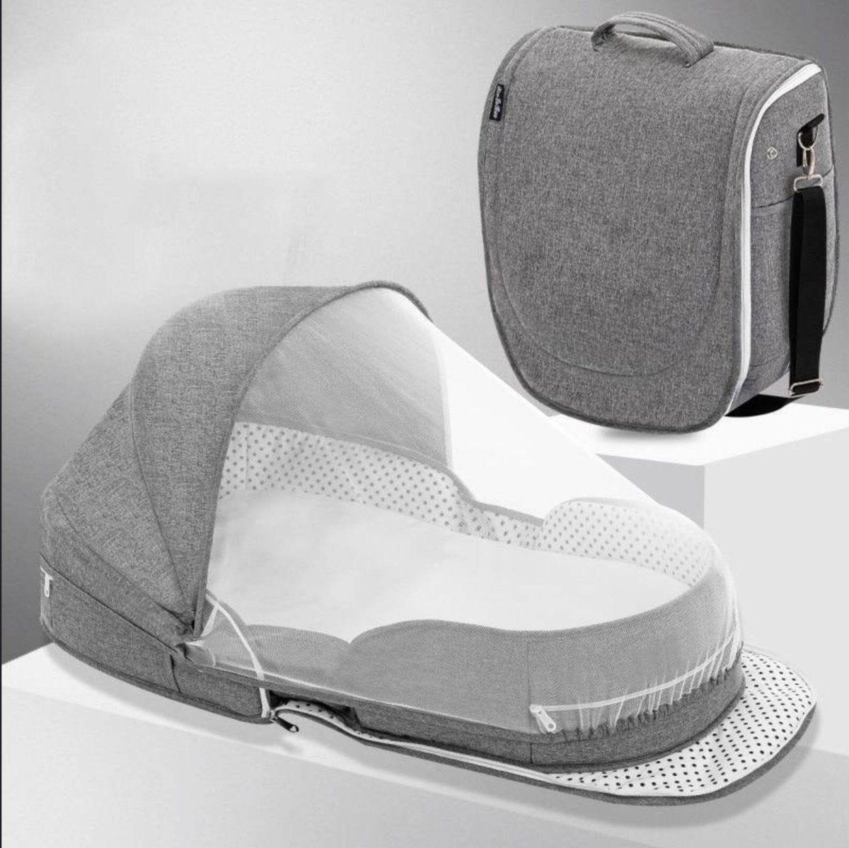 🎉 Final Chance💰Multi-Function Travel Mosquito Baby Bed