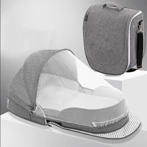 🎉 Final Chance💰Multi-Function Travel Mosquito Baby Bed
