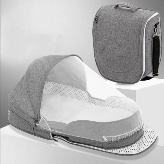 🎉 Final Chance💰Multi-Function Travel Mosquito Baby Bed