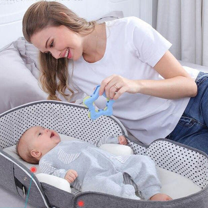 🎉 Final Chance💰Multi-Function Travel Mosquito Baby Bed