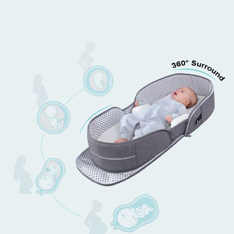 🎉 Final Chance💰Multi-Function Travel Mosquito Baby Bed
