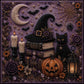 Ghost Pumpkin 3D Pearl Mosaic DIY Art Kit