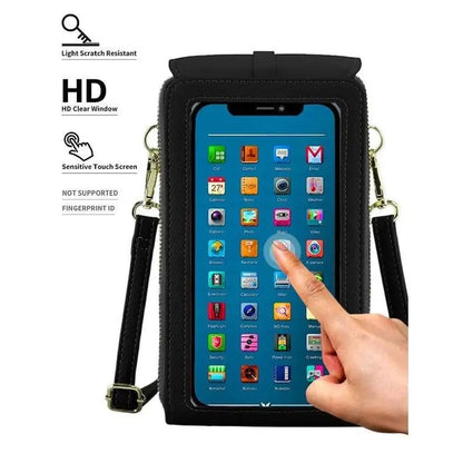 🏆Promoción último día: ¡50% DE DESCUENTO! 🔥 👜 Cartera cruzada sencilla y elegante para teléfono con pantalla táctil para mujer