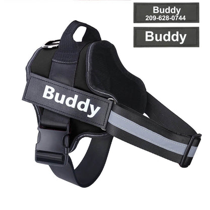 Adjustable Personalized Dog Harness Available For Dropshipping Worldwide Supply