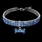 Bling Bone Rhinestone Collar