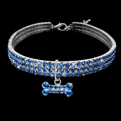 Bling Bone Rhinestone Collar