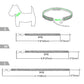 Bling Bone Rhinestone Collar