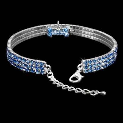 Bling Bone Rhinestone Collar