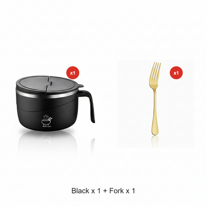 ⏳LAST DAY SALE 50% OFF💕304 Stainless Steel Multi-Purpose Anti-Scald Large-Capacity Instant Noodle Bowl