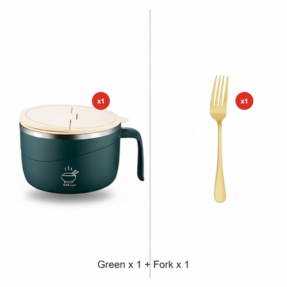 ⏳LAST DAY SALE 50% OFF💕304 Stainless Steel Multi-Purpose Anti-Scald Large-Capacity Instant Noodle Bowl