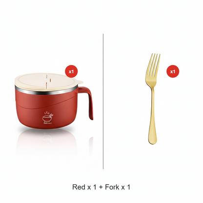 ⏳LAST DAY SALE 50% OFF💕304 Stainless Steel Multi-Purpose Anti-Scald Large-Capacity Instant Noodle Bowl