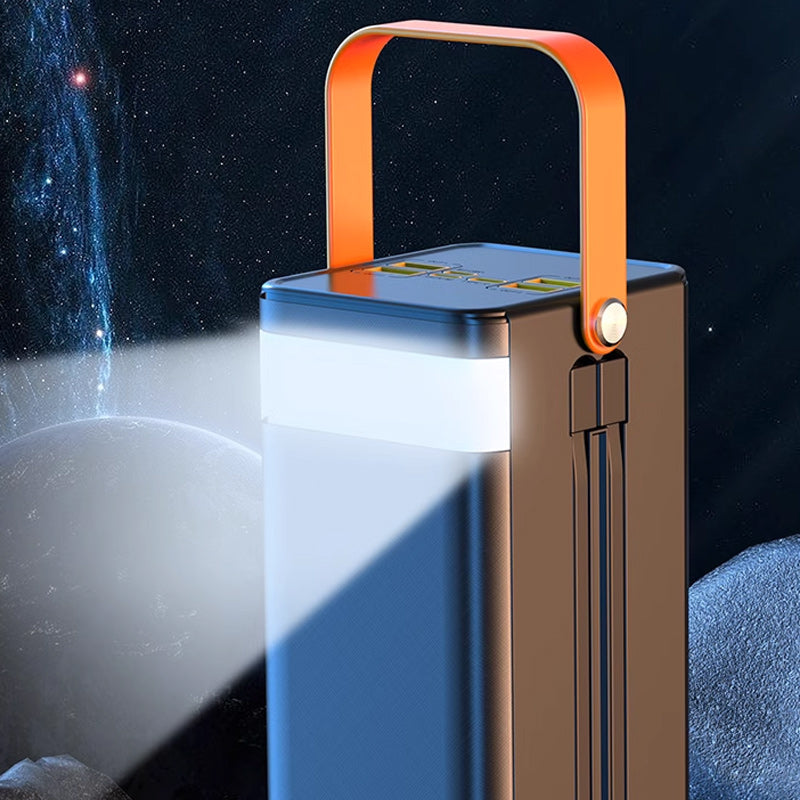 ⏳️¡Tiempo limitado 50% de descuento! 🔋 ¡Nunca más te preocupes por problemas de escasez de energía! ⛺Batería externa portátil de carga rápida para exteriores con luz LED