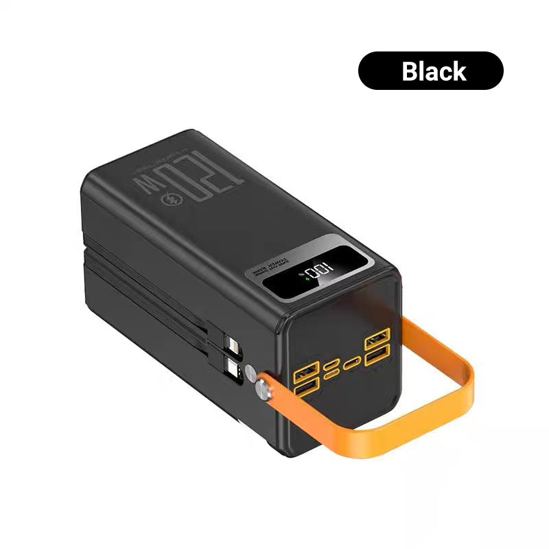 ⏳️¡Tiempo limitado 50% de descuento! 🔋 ¡Nunca más te preocupes por problemas de escasez de energía! ⛺Batería externa portátil de carga rápida para exteriores con luz LED