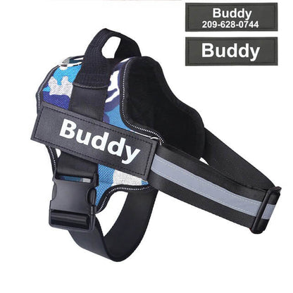 Adjustable Personalized Dog Harness Available For Dropshipping Worldwide Supply