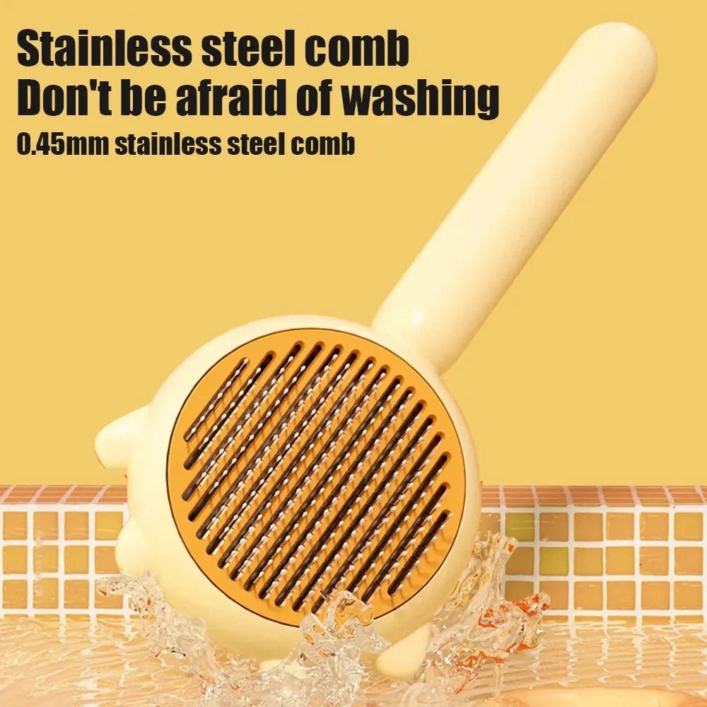 Grooming Brush Skin-Friendly Needles
