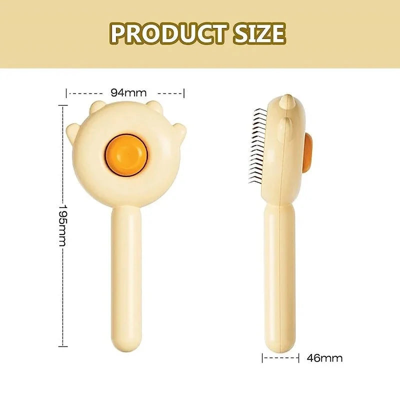 Grooming Brush Skin-Friendly Needles