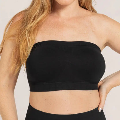 ⏳LAST DAY SALE !!🔥Aurelle™ No-Slip Convertible Bandeau – 3-Way Wear, Wire-Free & Trusted by 50K+ Women👙🇬🇧
