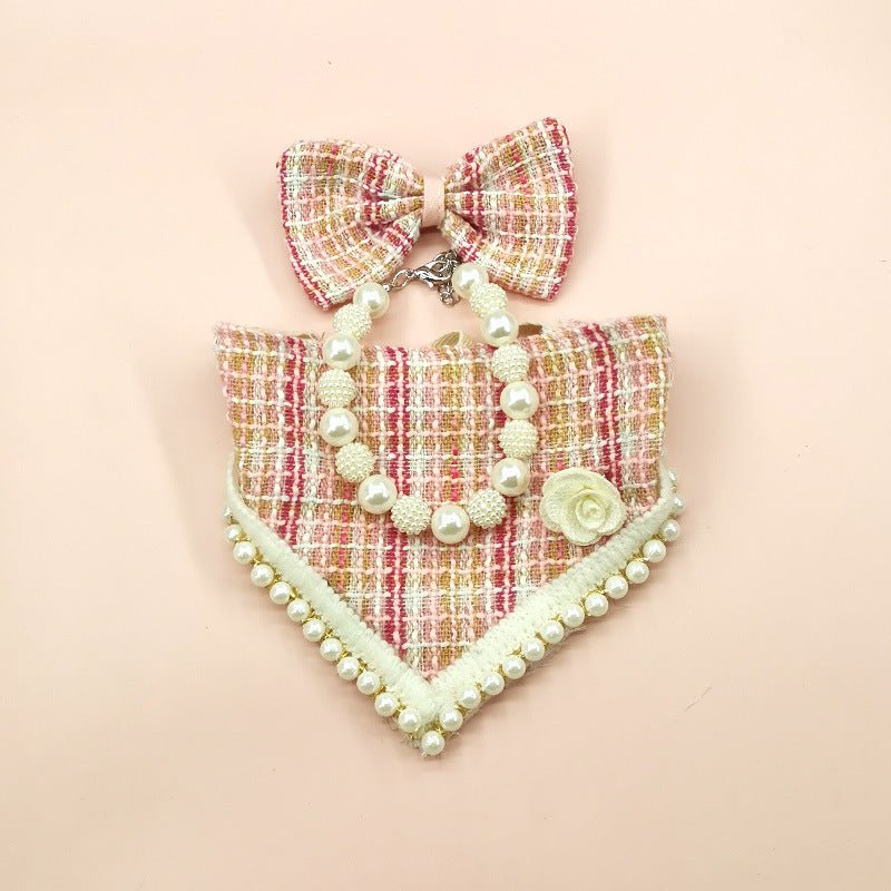 Chic Triangle Scarf for Petite Pets