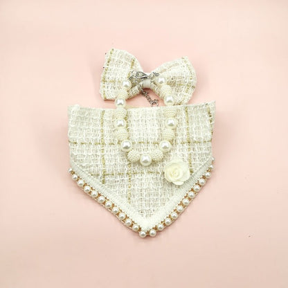 Chic Triangle Scarf for Petite Pets