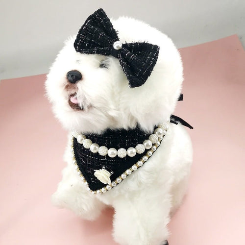 Chic Triangle Scarf for Petite Pets