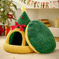 Christmas nest semi-enclosed bed